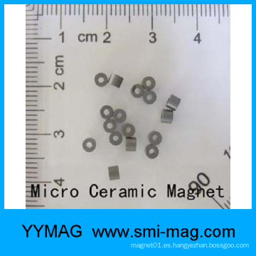 Mini imán cerámico / micro anillo minúsculo imán